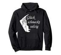 Amrum Glück tastes salty Pullover Hoodie