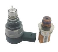 Amrxuts 057130764H & 03L906054A Fuel Rail Pressure Control Valve & Sensor Compatible with AU-DI A3 for A4 A5 A6 A8 Q3 Q5 Q7 TT for BEETLE Go-lf for Jetta for Pas-sat Touran for Touarge 2.0 3.0 TDI