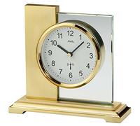 AMS Uhrenfabrik Clock, Silver, 17 cm x 16 cm x 6 cm