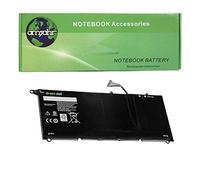 Amsahr 56 Wh 7.6 V 4 Cell Replacement Battery with Stereo Earphone for Dell 90V7W/XPS 13D-9343-350/13-9350-D1608