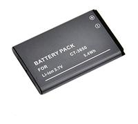 amsahr BT-CNT3650-1CT Digital Replacement Camera and Camcorder Battery for Contour CT3650/GPS/HD1080P/HD1200/HD1300/HD1500/HD1600/HD2035 - Grey