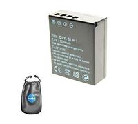 amsahr BT-OLYBLH1-1CT Digital Replacement Camera and Camcorder Battery for Olympus BLH-1, E-M1 Mark II - Grey