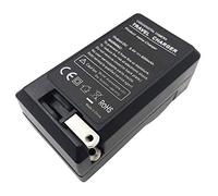 Amsahr Digital Mini Battery Travel Charger for Panasonic DNW-BCF10, DMW-BCF10E, DMW-BCG10E Camera