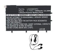 amsahr LIS3096ERPC-03 Replacement Battery for SONY LIS3096ERPC, SONY SGP321, SO-03E, Xperia Tablet Z - Includes Stereo Earphone ()