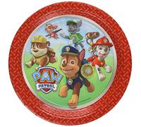 Amscam 999133 Paw Patrol 8 Plates Round 18Cm
