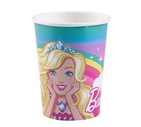 amscan 11012121 Barbie Dreamtopia Paper Cups 250ml-8 Pcs, 8 Count (Pack of 1)