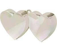 Amscan 11711-15 - Iridescent Double Heart Balloon Weight - 170g