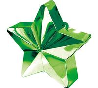 Amscan 117800-03 - Green Star Balloon Weight - 150g