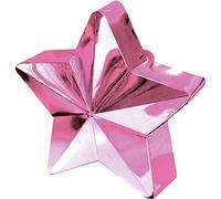 Amscan 117800-06 - Pink Star Balloon Weight - 150g