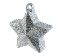 Amscan 117800-18 - Silver Star Balloon Weight - 150g