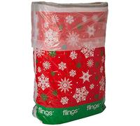 Amscan 130109 - Christmas Snowflake Rubbish Fling Bin