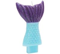 Amscan 170528 - Mermaid Wishes Kids Birthday Party Cake Candle - 13cm