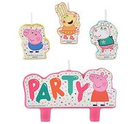 Amscan 172626 Multicolor Peppa Pig Birthday Candle Set Party Favor