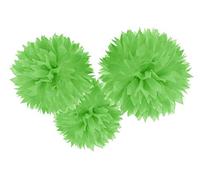 Amscan 18055-53-55 Fluffy Dec Kiwi- 3 Pack