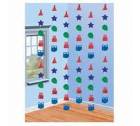 Amscan 2.1M Birthday Themed String Decorations Multicoloured (One Size)