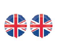 Amscan 2253801 18Ic: Ppp Gb Flag, Blue (Pack of 2)