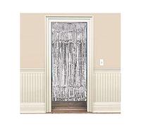 Amscan 24200-18 Door Curtain Met:Silver