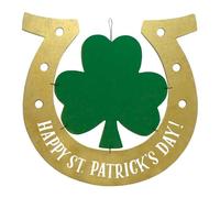 Amscan 242554 Sign Mdf Hanging Happy St Pats