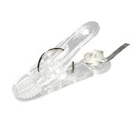 Amscan 2436802 - 16g Balloon Clip with String, Transparent Plastic, 1 Count, Unisex Children, General Celebration, Party Supply, Children's Department