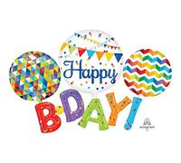 Amscan 3122701 Multi-Ball:Happy B-D-A-Y