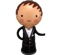 amscan 3123701 - Handsome Groom Wedding Foil SuperShape Balloon - 40"