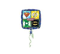Amscan 3228101 Justice League Emblems Foil Balloons