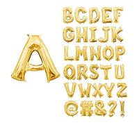 Amscan 3307301 16In: ' ? ' Gold