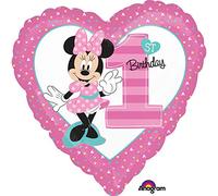 Amscan 3435001 Sd-H:Minnie 1St Birthday