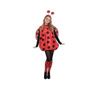 amscan 361-9916675 Adult Costume Darling Bug Size S/M Set, Multicolored