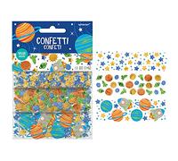 Amscan 362278 - Blast Off Space Kids Birthday Party Table Confetti Scatters - 34 G