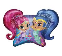 amscan 3749963 Foil Balloon with Shimmer and Shine Theme-1 Pc