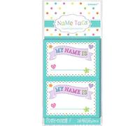 Amscan 380055 Baby Shower Name Tags 26 Pack