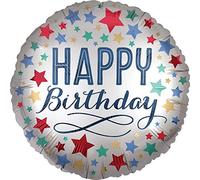 Amscan 3906501 Sd-C:Birthday Satin With Stars