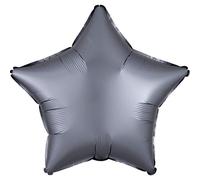 amscan 3991801 SD-S:Satin Luxe Graphite Star