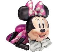 amscan 4202401 - Awk: Minnie Mouse Foil Airwalker Balloon P93 (27"/68Cm X 35"/88Cm)