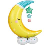 Amscan Foil Balloon Airloonz 4245911 – Moon & Stars
