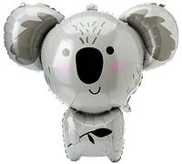 Amscan 4255601 S/Shape: Koala Bear Foil Balloon 71 x 63 cm