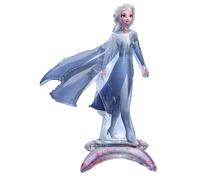 Amscan Foil Balloon – Frozen 2 Elsa Air-Fill Sitter – 25 inch Birthday Table Decor
