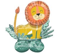 amscan 4294011 - Airloonz: Get Wild Lion Foil Balloon P70 (45"/114Cmx 43"/109Cm)