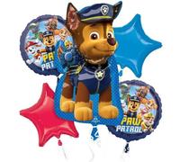 amscan 4307701 - Bqt: Paw Patrol Birthday Party 5 Piece Foil Balloon Bouquet P75