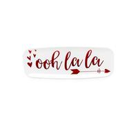 Amscan 430818 - Valentine's Day Ooh La La Long Plastic Platters - 45cm x 16.5cm