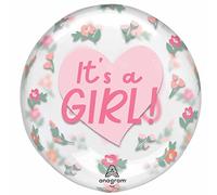 Amscan 4532011 Clearz: It'S A Girl Floral