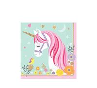 Amscan 511929 - Magical Unicorn Kids Birthday Party Luncheon Napkins - 16 Pack