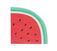 Amscan 512759 - Just Chillin' Summer Party Watermelon Slice Luncheon Napkins - 16 Pack