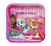 Amscan 551665 - Pink Paw Patrol Paper Party Plates - 8 Pack