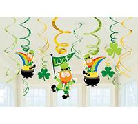 Amscan 670083 Dec Hng Swrl Val Pk St. Pat S