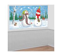 Amscan 670248 Ss Add-Ons 1Pk Snowmen Whimsic