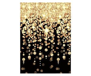 amscan 670732 - Hollywood G&G Cascading Lights Scene Setter Room Roll 1.21M X 12.19M - Glitz & Glam