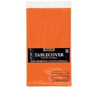 Amscan 77015-05 - Orange Peel Plastic Lined Paper Party Table Cover - 1.37m x 2.74m