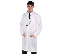 amscan 840655 Doctor Adult Laboratory Coat | White | 1 Pc